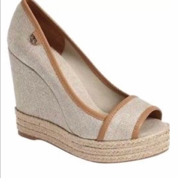 Tory Burch Shoes - Tory Burch Mallorca wedges 110mm NWT